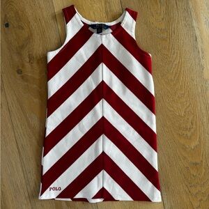 Polo Ralph Lauren Girls striped Dress NWOT (Never worn)
